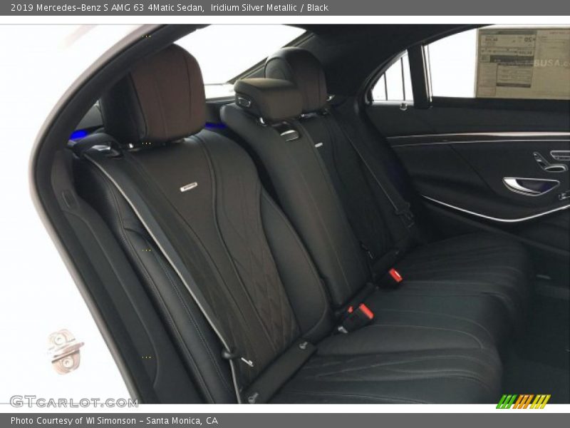 Iridium Silver Metallic / Black 2019 Mercedes-Benz S AMG 63 4Matic Sedan