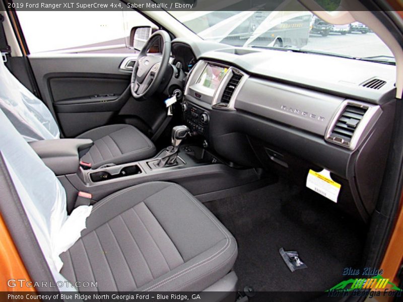 Saber Metallic / Ebony 2019 Ford Ranger XLT SuperCrew 4x4