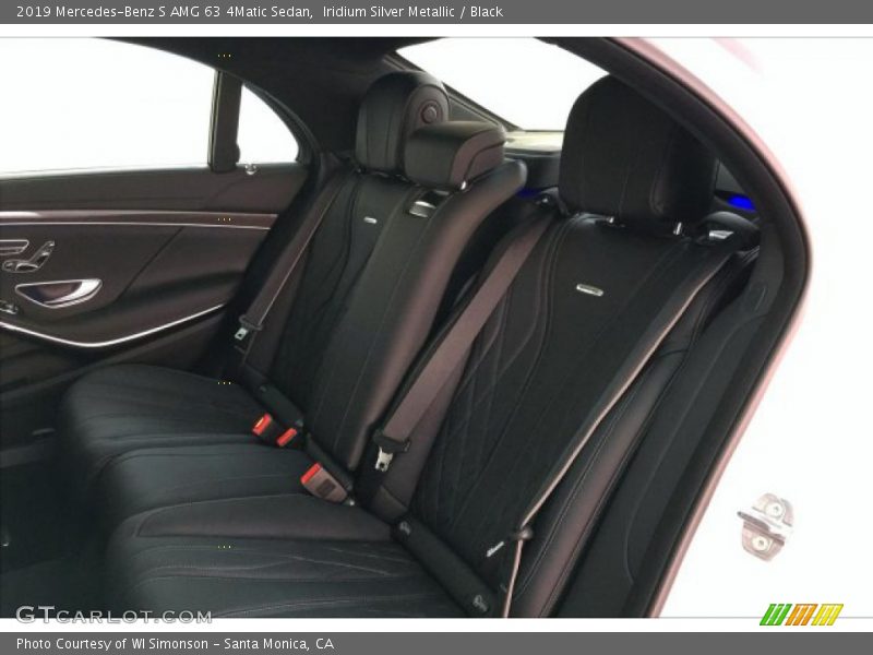 Iridium Silver Metallic / Black 2019 Mercedes-Benz S AMG 63 4Matic Sedan