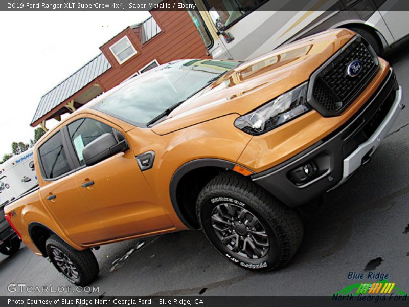 Saber Metallic / Ebony 2019 Ford Ranger XLT SuperCrew 4x4