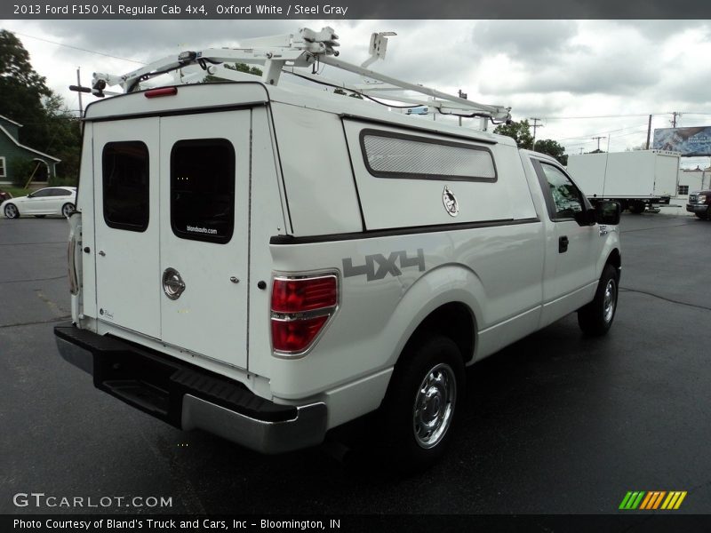 Oxford White / Steel Gray 2013 Ford F150 XL Regular Cab 4x4