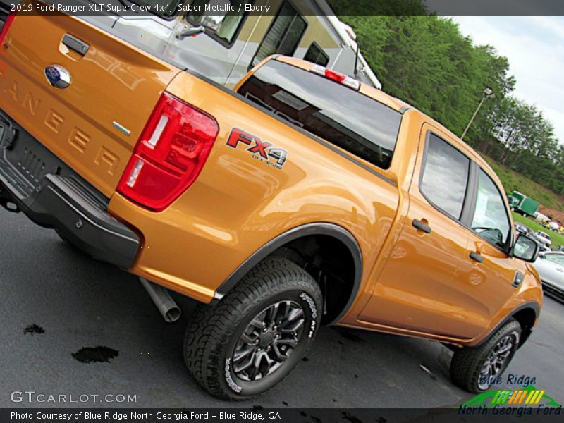 Saber Metallic / Ebony 2019 Ford Ranger XLT SuperCrew 4x4