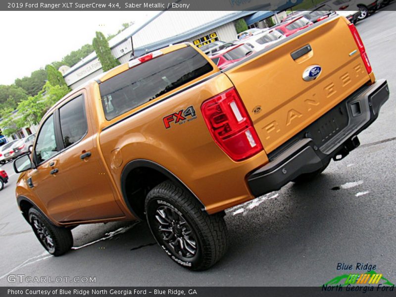 Saber Metallic / Ebony 2019 Ford Ranger XLT SuperCrew 4x4