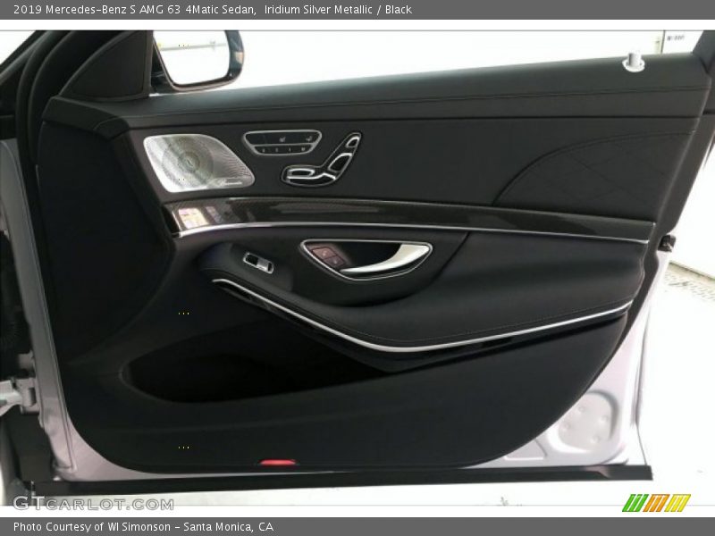 Iridium Silver Metallic / Black 2019 Mercedes-Benz S AMG 63 4Matic Sedan