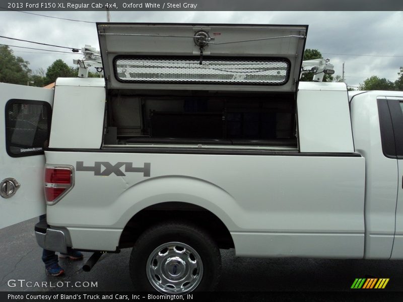 Oxford White / Steel Gray 2013 Ford F150 XL Regular Cab 4x4