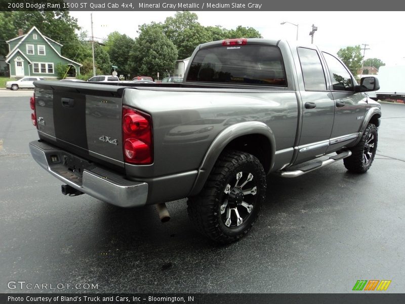 Mineral Gray Metallic / Medium Slate Gray 2008 Dodge Ram 1500 ST Quad Cab 4x4