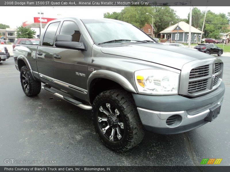 Mineral Gray Metallic / Medium Slate Gray 2008 Dodge Ram 1500 ST Quad Cab 4x4