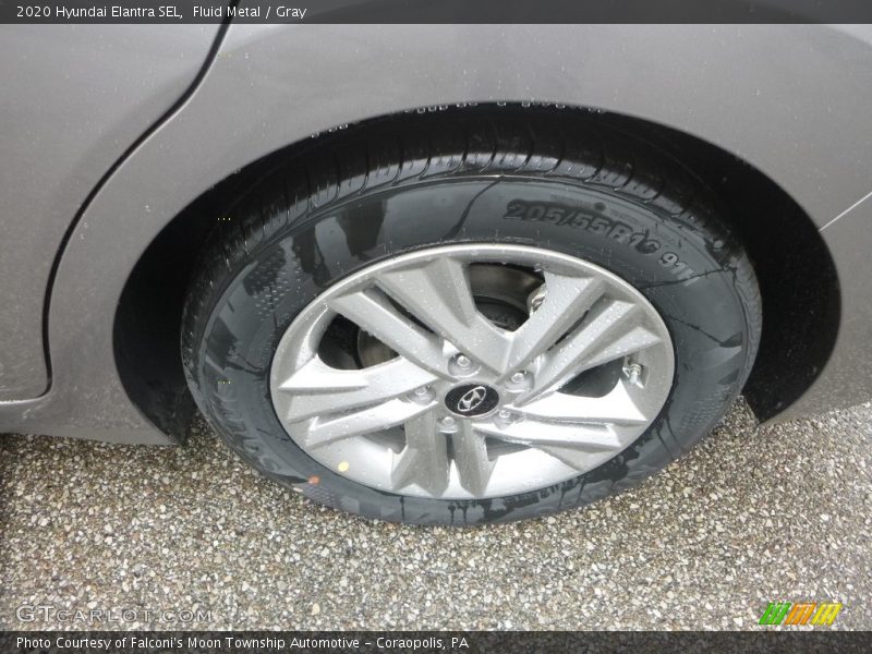 Fluid Metal / Gray 2020 Hyundai Elantra SEL