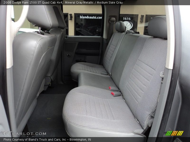 Mineral Gray Metallic / Medium Slate Gray 2008 Dodge Ram 1500 ST Quad Cab 4x4
