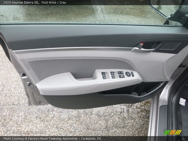 Fluid Metal / Gray 2020 Hyundai Elantra SEL