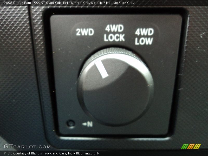Mineral Gray Metallic / Medium Slate Gray 2008 Dodge Ram 1500 ST Quad Cab 4x4