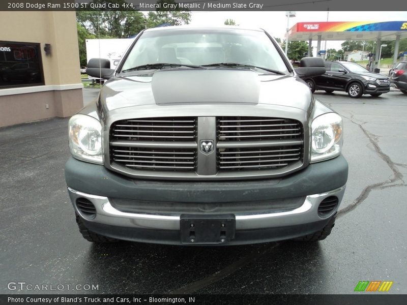 Mineral Gray Metallic / Medium Slate Gray 2008 Dodge Ram 1500 ST Quad Cab 4x4