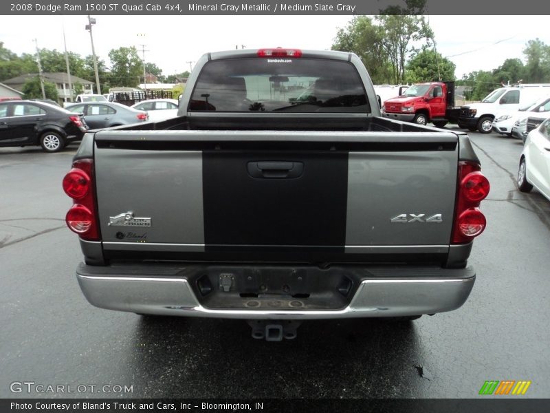 Mineral Gray Metallic / Medium Slate Gray 2008 Dodge Ram 1500 ST Quad Cab 4x4