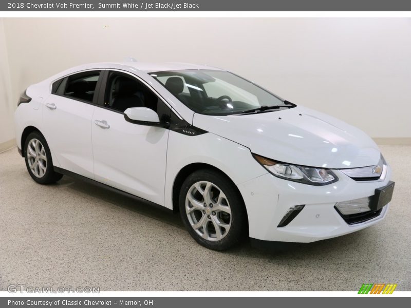 Summit White / Jet Black/Jet Black 2018 Chevrolet Volt Premier