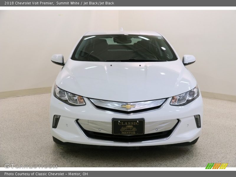 Summit White / Jet Black/Jet Black 2018 Chevrolet Volt Premier
