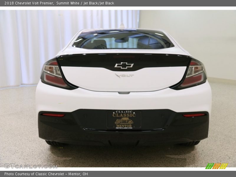 Summit White / Jet Black/Jet Black 2018 Chevrolet Volt Premier