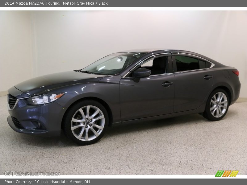 Meteor Gray Mica / Black 2014 Mazda MAZDA6 Touring