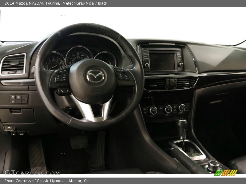 Meteor Gray Mica / Black 2014 Mazda MAZDA6 Touring