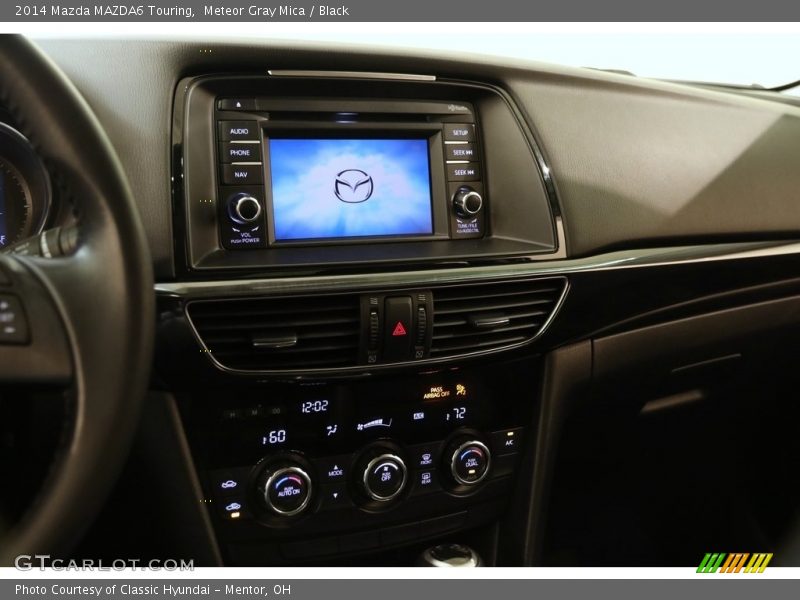 Meteor Gray Mica / Black 2014 Mazda MAZDA6 Touring