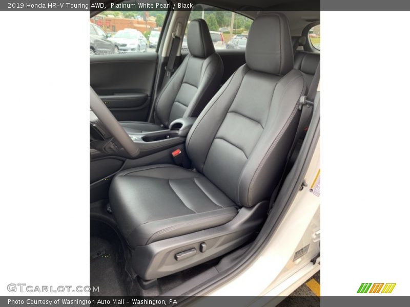 Platinum White Pearl / Black 2019 Honda HR-V Touring AWD