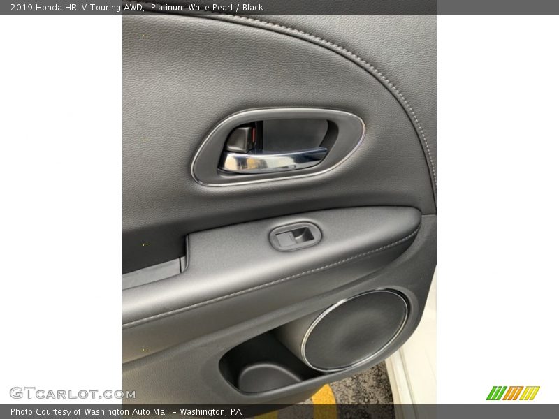 Platinum White Pearl / Black 2019 Honda HR-V Touring AWD