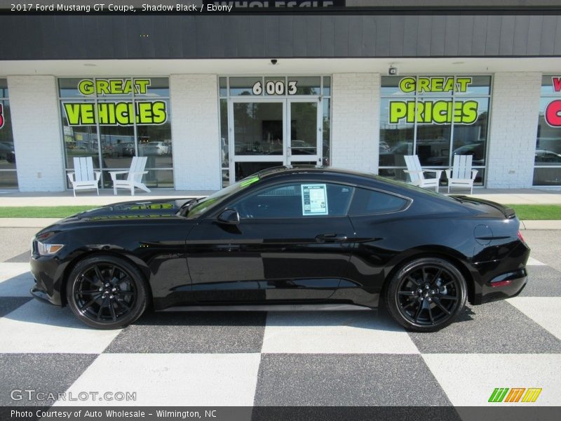 Shadow Black / Ebony 2017 Ford Mustang GT Coupe