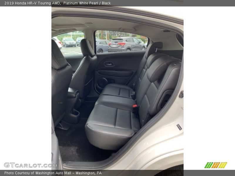 Platinum White Pearl / Black 2019 Honda HR-V Touring AWD
