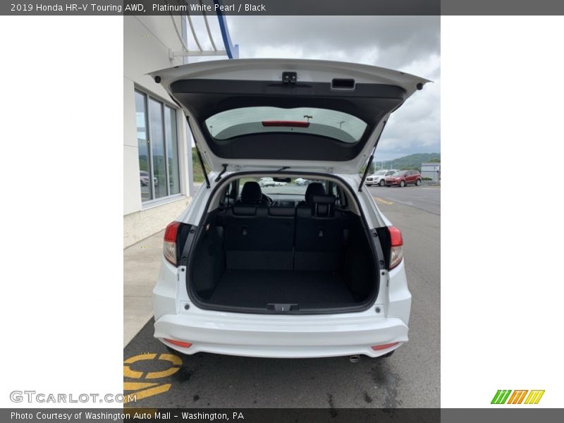 Platinum White Pearl / Black 2019 Honda HR-V Touring AWD