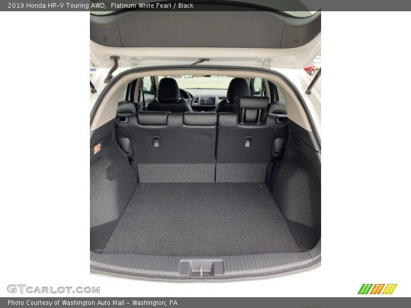 Platinum White Pearl / Black 2019 Honda HR-V Touring AWD