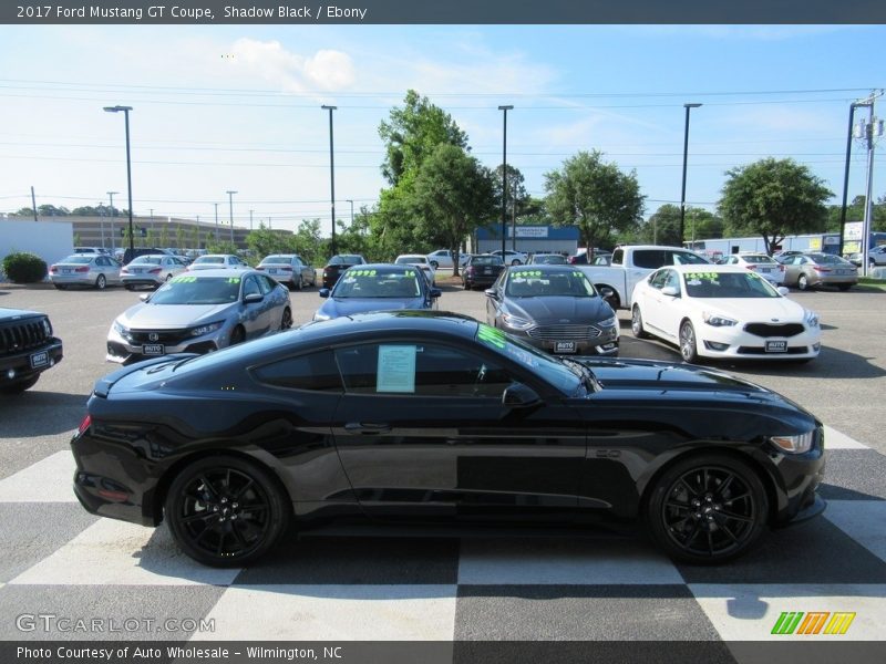 Shadow Black / Ebony 2017 Ford Mustang GT Coupe