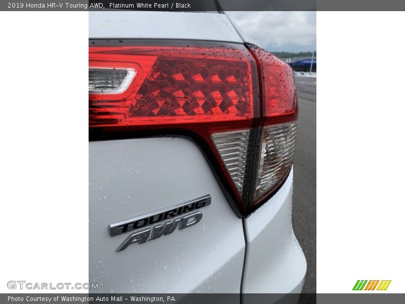 Platinum White Pearl / Black 2019 Honda HR-V Touring AWD