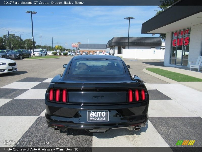 Shadow Black / Ebony 2017 Ford Mustang GT Coupe