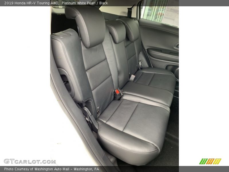 Platinum White Pearl / Black 2019 Honda HR-V Touring AWD