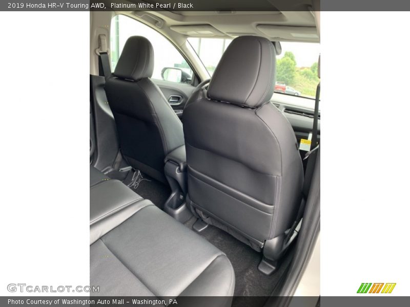 Platinum White Pearl / Black 2019 Honda HR-V Touring AWD