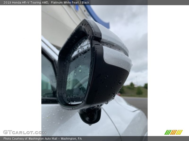 Platinum White Pearl / Black 2019 Honda HR-V Touring AWD