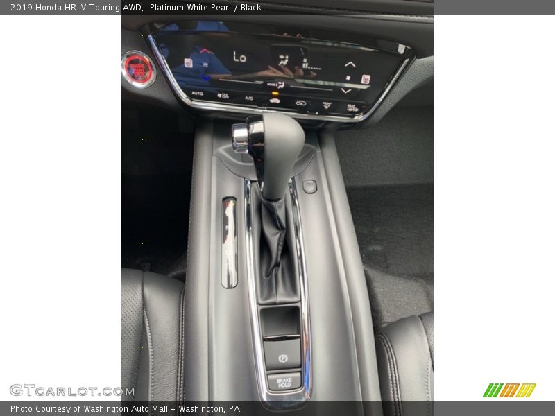 Platinum White Pearl / Black 2019 Honda HR-V Touring AWD