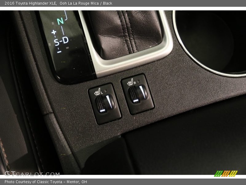 Ooh La La Rouge Mica / Black 2016 Toyota Highlander XLE
