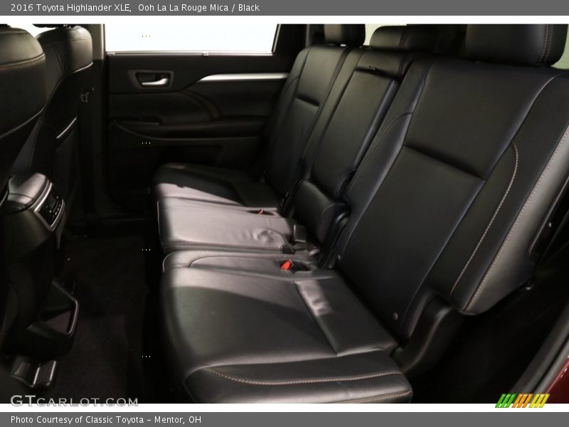 Ooh La La Rouge Mica / Black 2016 Toyota Highlander XLE