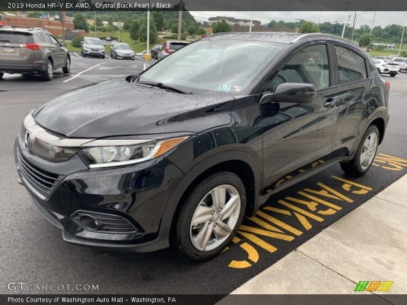 Crystal Black Pearl / Black 2019 Honda HR-V EX AWD