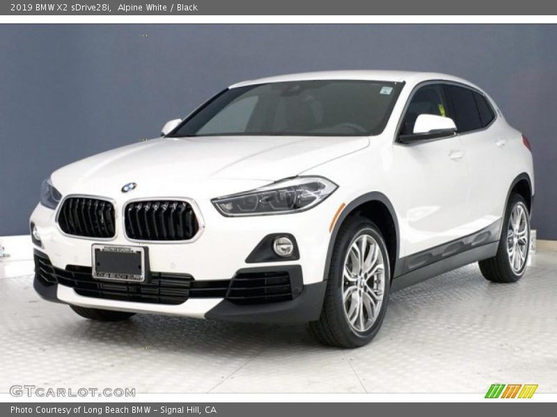 Alpine White / Black 2019 BMW X2 sDrive28i