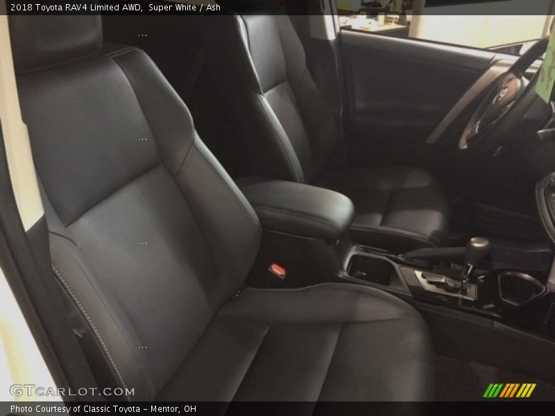Super White / Ash 2018 Toyota RAV4 Limited AWD
