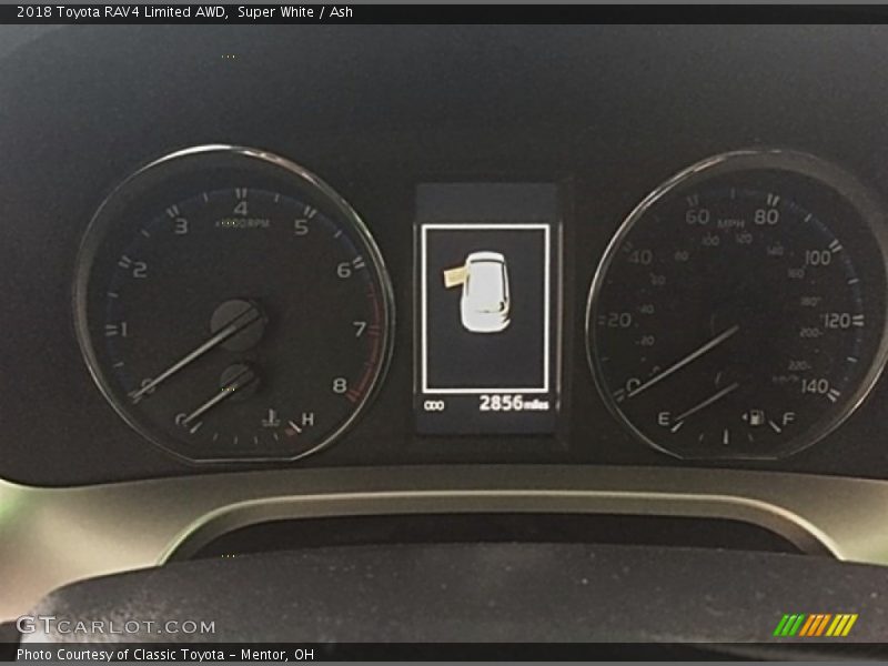 Super White / Ash 2018 Toyota RAV4 Limited AWD
