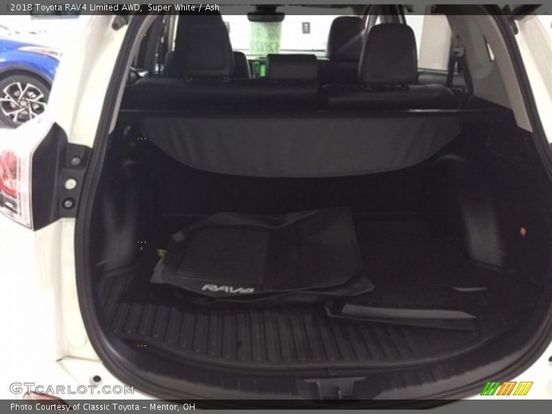 Super White / Ash 2018 Toyota RAV4 Limited AWD