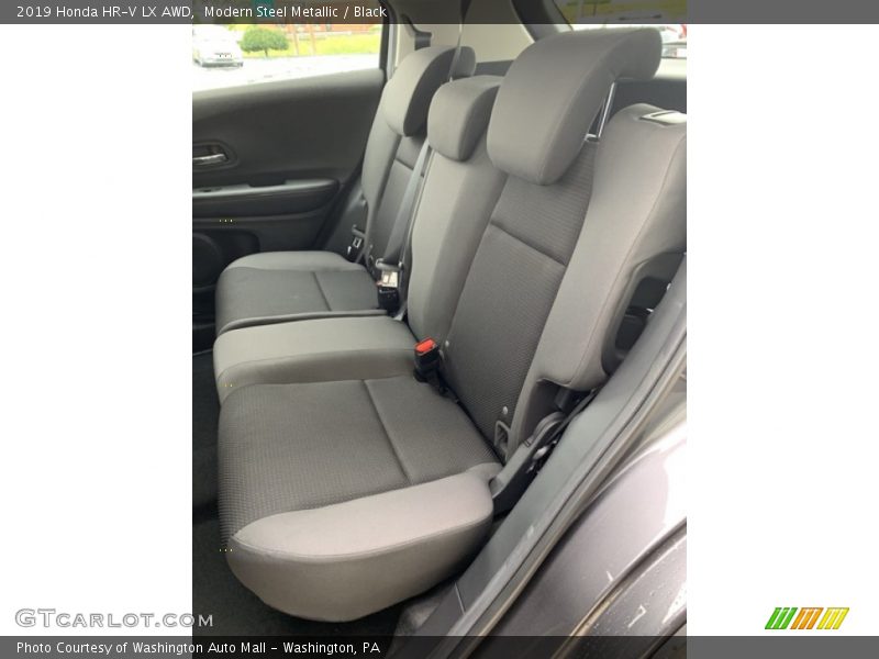 Modern Steel Metallic / Black 2019 Honda HR-V LX AWD