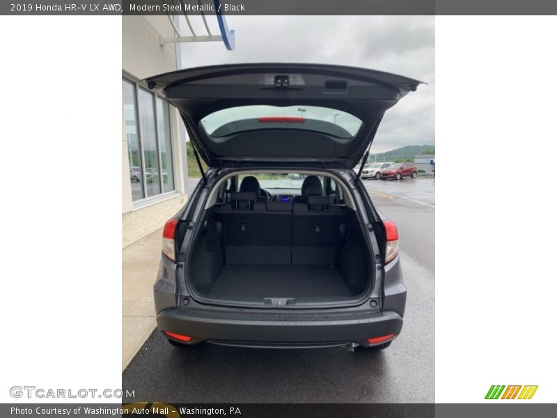 Modern Steel Metallic / Black 2019 Honda HR-V LX AWD