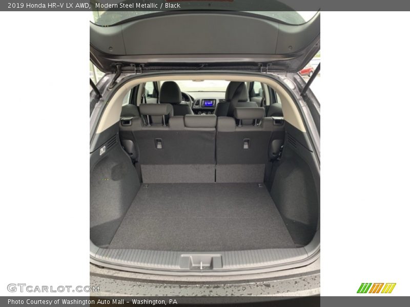 Modern Steel Metallic / Black 2019 Honda HR-V LX AWD