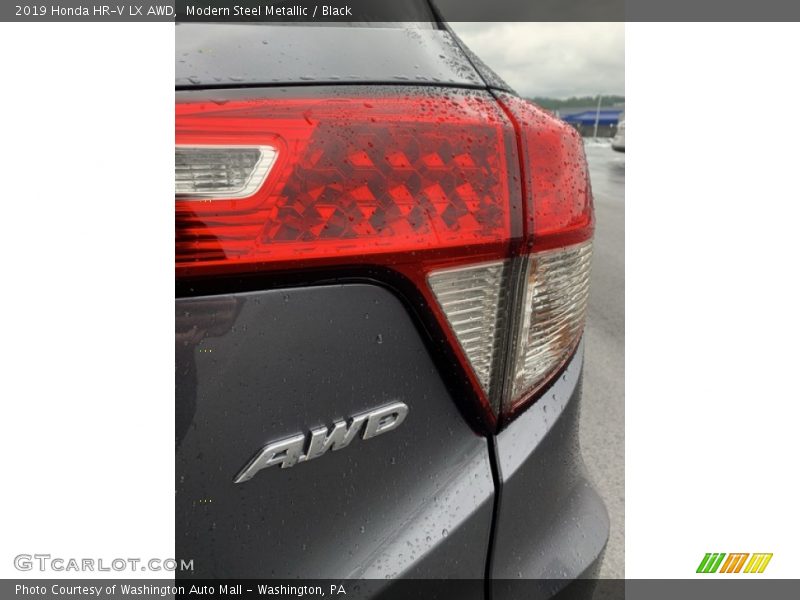 Modern Steel Metallic / Black 2019 Honda HR-V LX AWD