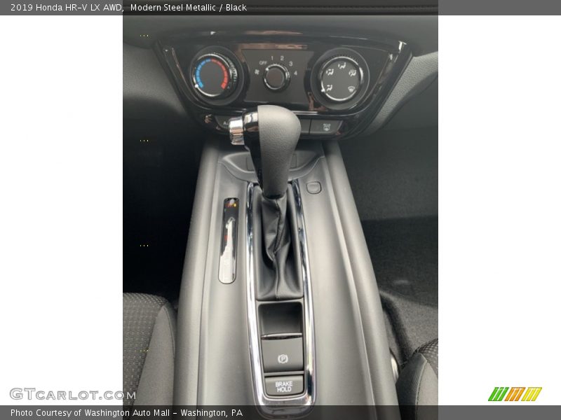 Modern Steel Metallic / Black 2019 Honda HR-V LX AWD