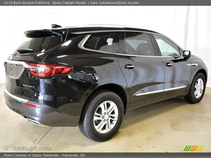 Ebony Twilight Metallic / Dark Galvanized/Ebony Accents 2019 Buick Enclave Preferred