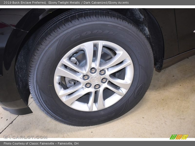 Ebony Twilight Metallic / Dark Galvanized/Ebony Accents 2019 Buick Enclave Preferred